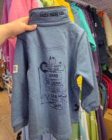 Lazy Jacks Wells-next-the-sea sweater in Airforce blue