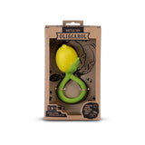 Oli & Carol Lemon Baby Rattle & Teether