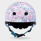 Printed Helmet For Bike and Scooters: Flora-Saur