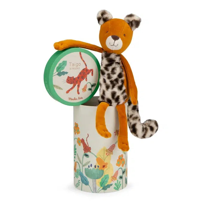 Moulin Roty Taïgo Leopard In Box La Forêt Mawa