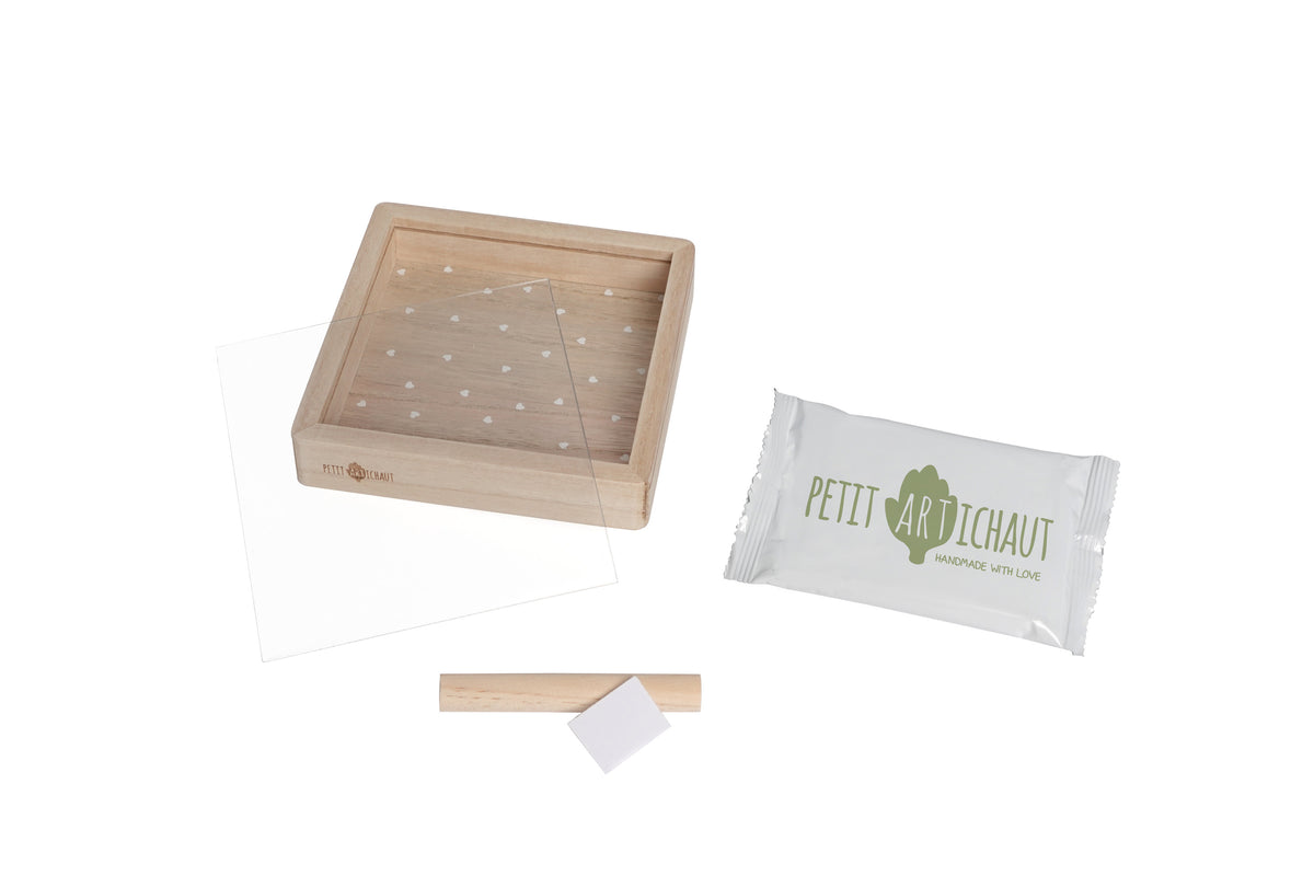 Petit Artichaut Print Box - Pretty Hearts