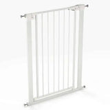 Venture Q-Fix 110cm Extra Tall Pressure Fit Baby & Pet Safety Gate - 73-80cm - White