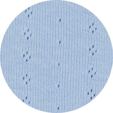 Pigeon Organics Pointelle cardigan, sky blue