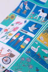 Frugi Sally Swimsuit - Postcards