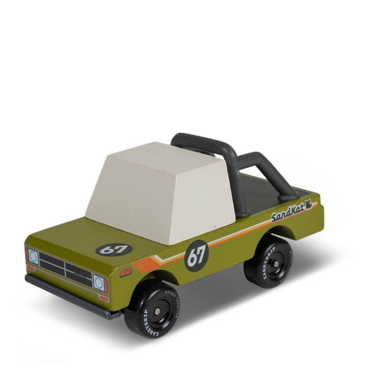 Candylab TOONS Wooden Diecast Car Sand Kat Adventure Truck