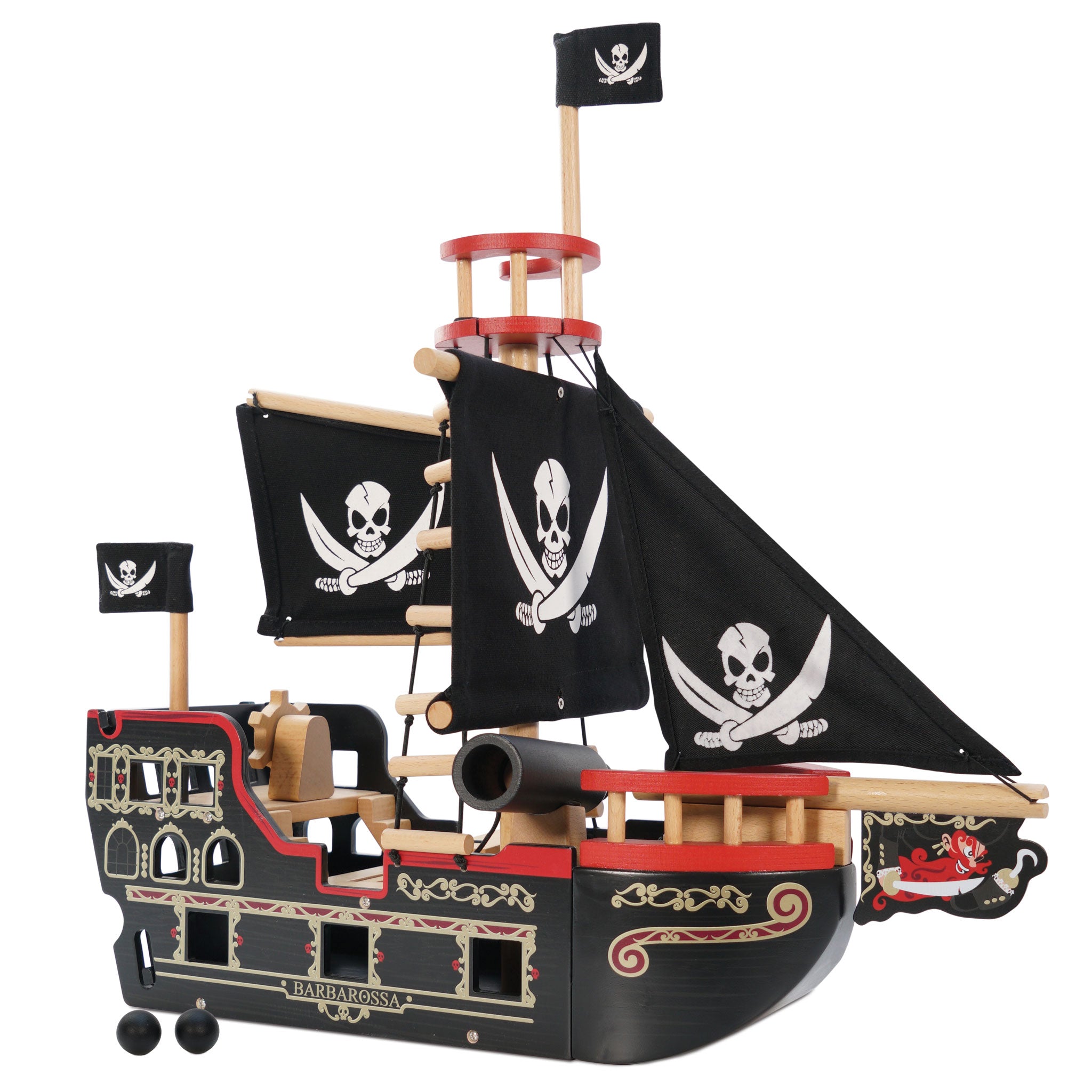 Bateau pirate décor Pop to play 3D - Djeco