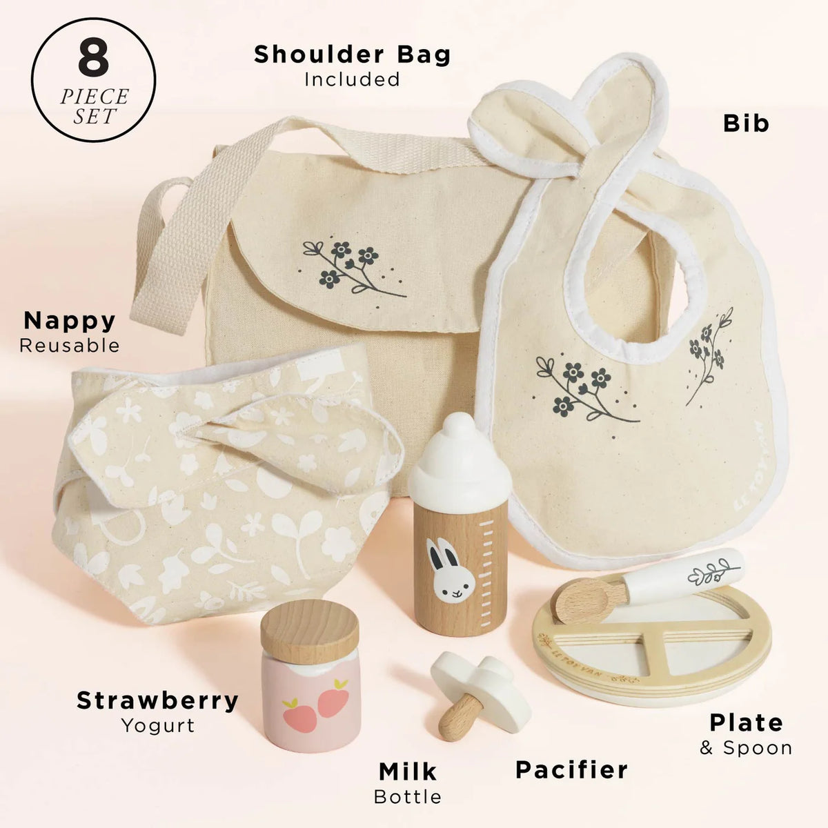 Le Toy Van Dolls Nursing Kit and Bag