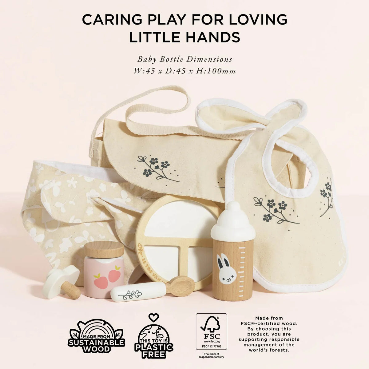 Le Toy Van Dolls Nursing Kit and Bag
