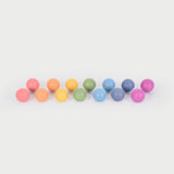 Rainbow Wooden Balls