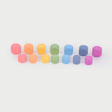 Rainbow Wooden Cubes