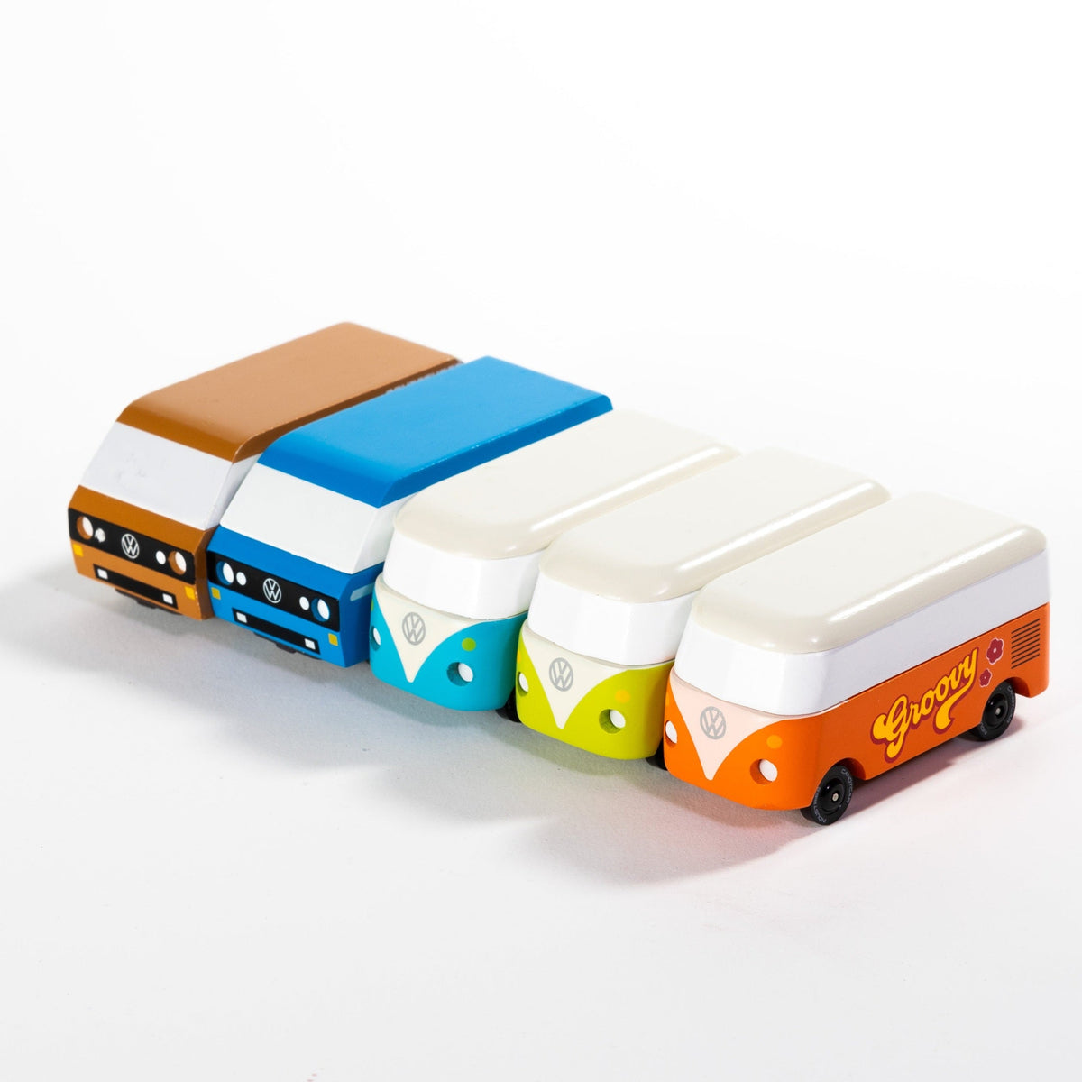 Candylab Wooden Diecast Candyvan VW T1 Blue 54