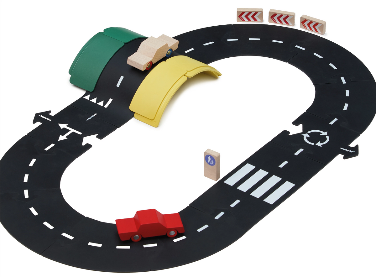 Way to Play Flexible Road - Ringroad (12pcs)
