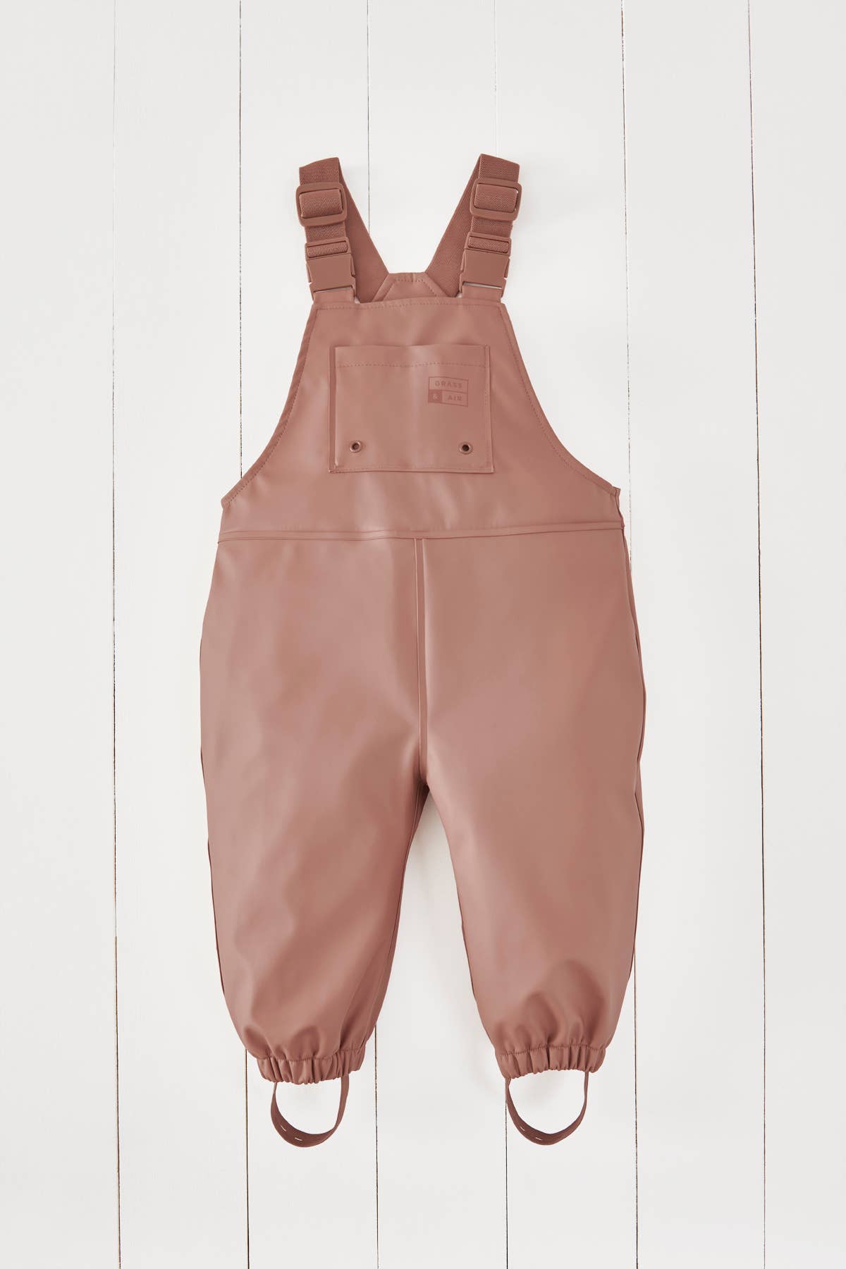 Grass+Air Rose Kids Waterproof Rain Dungarees