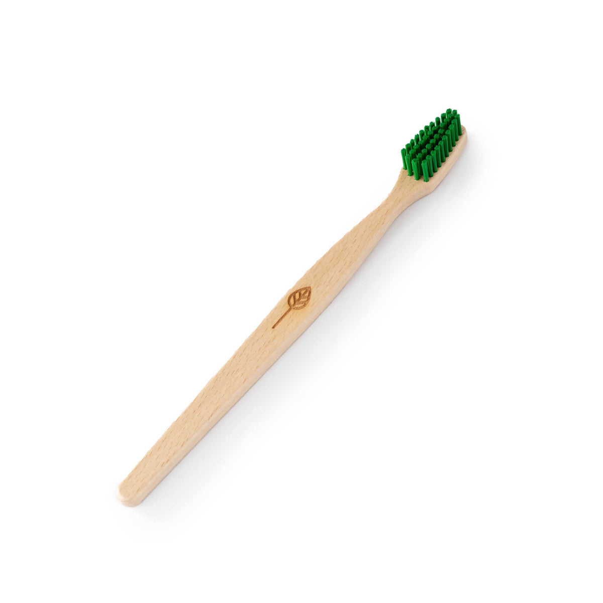 Plant-Based Beech Wood Toothbrush - (certified wood 100%)