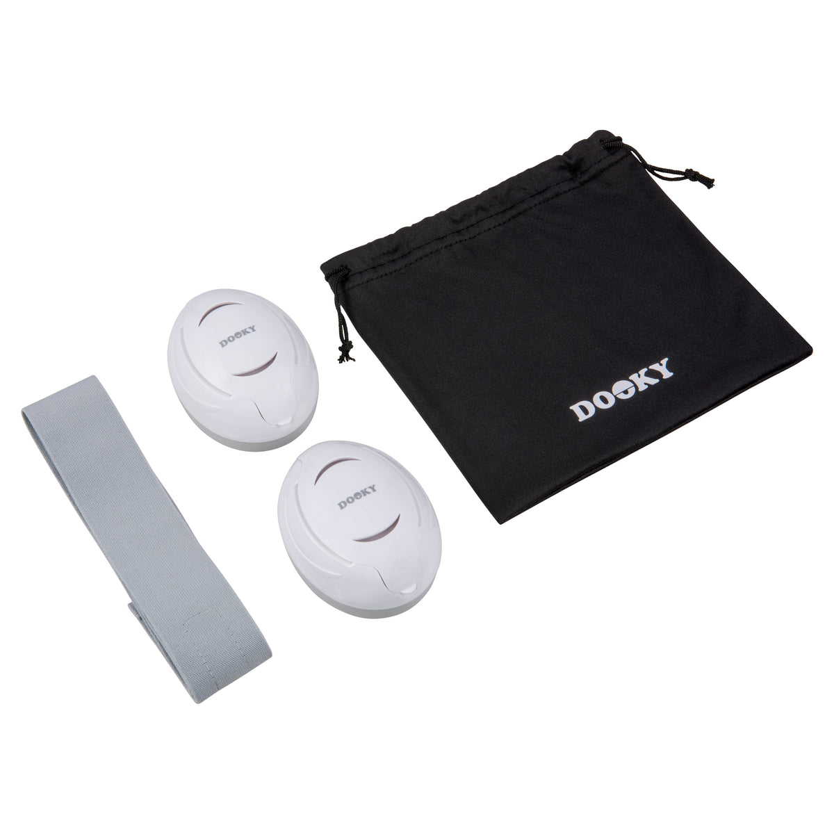 Dooky Baby Ear Protection - White - 0-3 Years