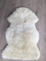 Natural Single Sheepskin Rugs British Skins S/M/L/XL