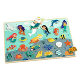 Djeco Wooden Puzzle - Sea