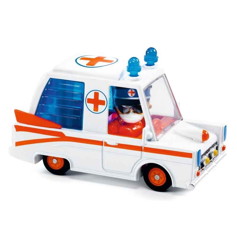 Djeco Crazy Motors Car - Hurry Ambulance