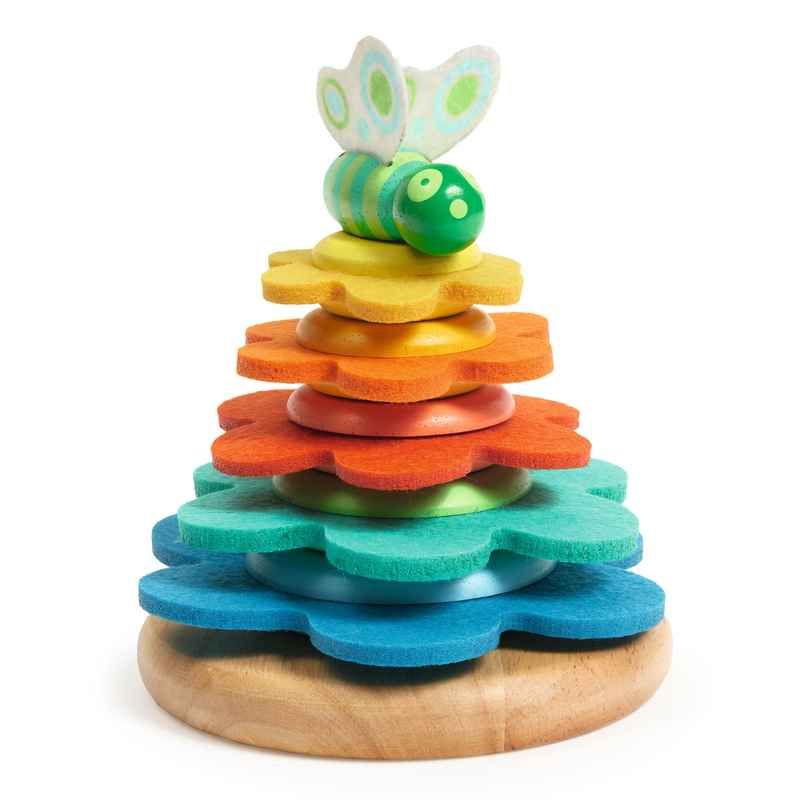 Djeco Baby ButterFlower Stacker