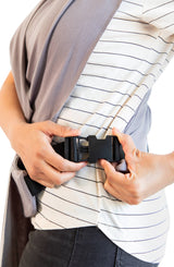 MOBY Easy Wrap Carrier - Smoked Pearl