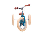 Trybike - Matte 2 In 1 Balance Trike - Vintage Blue
