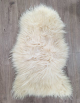 Natural Single Sheepskin Rugs British Skins S/M/L/XL
