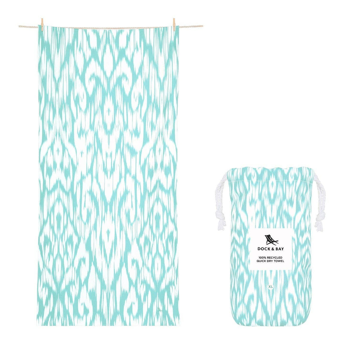 Dock & Bay Quick Dry Towels - Soft Seafoam