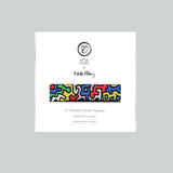 ETTA LOVES x KEITH HARING XL 'BRAZIL' MUSLIN - 5 to 12 months