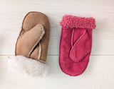 CSM Childrens Sheepskin Mittens