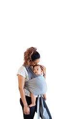 MOBY Easy Wrap Carrier - Smoked Pearl