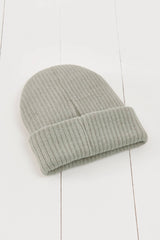 Geo Thermal Grey Beanie