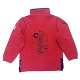 Children's Rouge/Sign Post Lazy Jacks Wells-Next-the-Sea Printed 1/4 Zip Sweatshirt