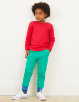 Toby Tiger Organic Basics Long Sleeve T-Shirt - Red