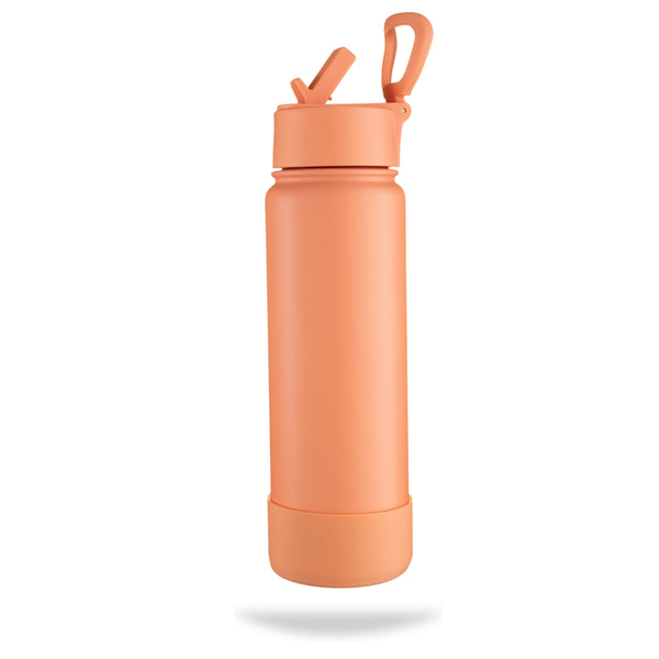 NEW 700ml One Green Epic Insulated Stainless Steel Canteen - Peachy