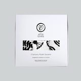 PLANT PRINT 3-PACK MUSLINS - birth to 4 months