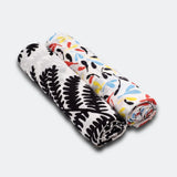 PLANT PRINT MUSLIN 2-PACK - birth to 12 months