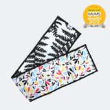 PLANT PRINT SENSORY STRIP - reversible - birth to 12 months