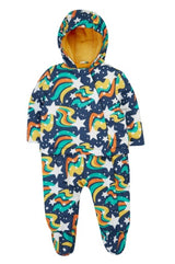 Frugi 2-In-1 Rambler Pram Suit To Coat - Magic Stars
