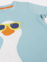 Frugi Carsen Circular T-Shirt - Lichen/Goose