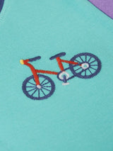 Frugi Penryn Circular T-Shirt - Hotchpotch/Bike