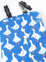 Frugi Puddle Buster Printed Trousers - Cobalt Goose