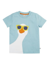 Frugi Carsen Circular T-Shirt - Lichen/Goose