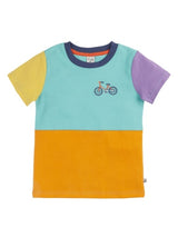 Frugi Penryn Circular T-Shirt - Hotchpotch/Bike