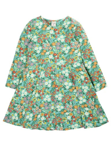 Frugi Sofia Skater Dress - Wildflower Wander
