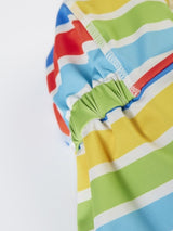 Frugi Little Swim Legionnaires Hat - Rainbow Bright Stripe