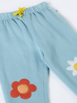 Frugi Character Joggers - Lichen/Flowers
