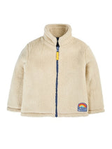 Frugi Blazey Reversible Fleece Jacket - Kaleidoscope/Moon
