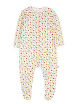 Frugi Lovely Pointelle Babygrow - Ditsy Floral