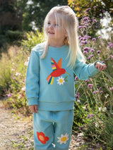 Frugi Character Joggers - Lichen/Flowers