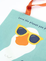 Frugi Canvas Tote Bag - Bumblebee Lichen